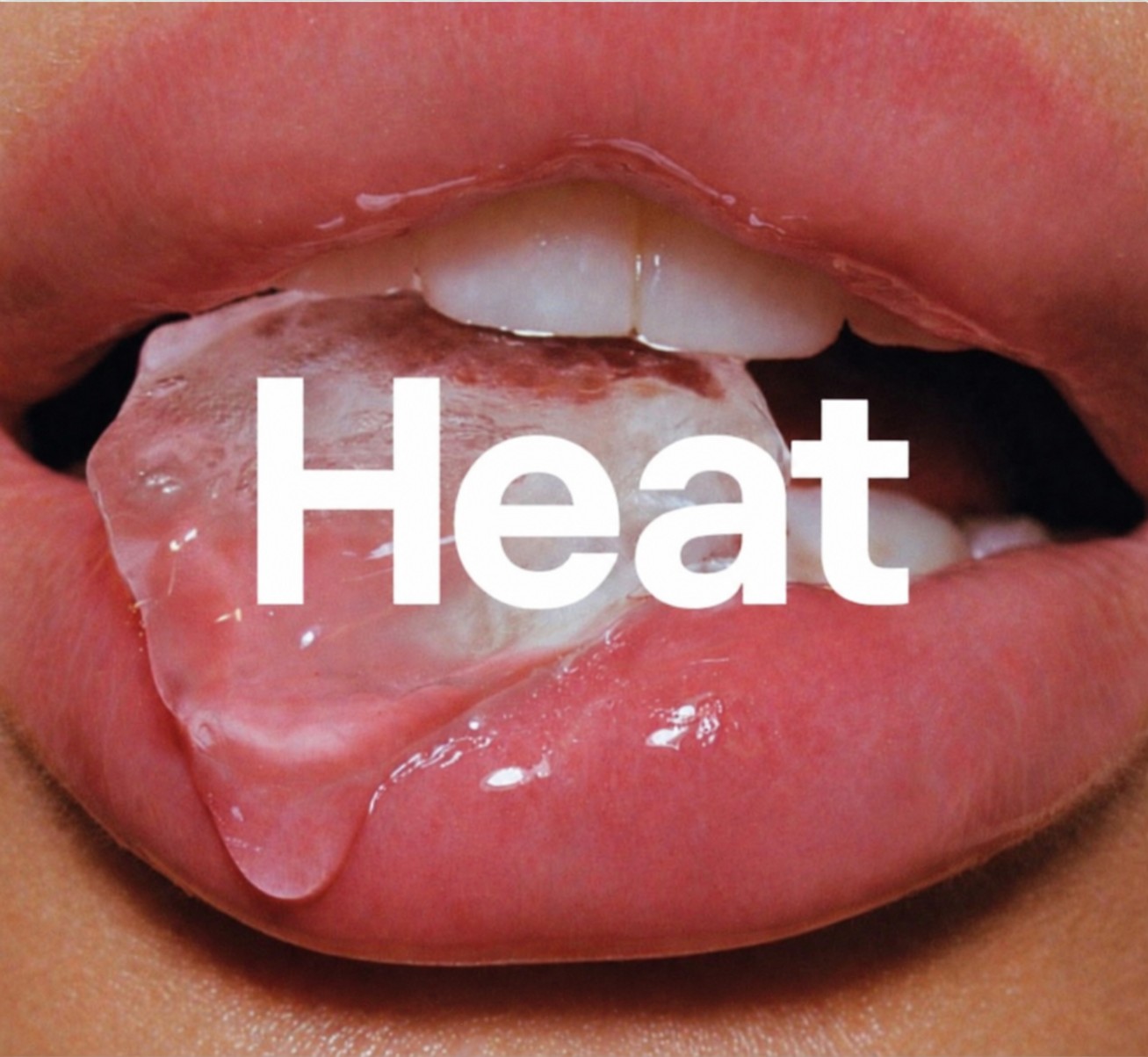 HEAT lips and ice artwork